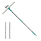 🧹✨ Silikon-Bodenschaber & Fensterabzieher 2 in 1 – Trocken & nass – entfernt Haare & Schmutz rückstandslos – ideal für Fliesen, Glas & Glasduschen 💧🧽