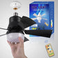 🔥50% Rabatt🔥 2-IN-1 TRAGBARE DECKENVENTILATOR & LICHT mit Fernbedienung