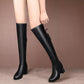 🔥Damen-Stretch-Lederstiefel