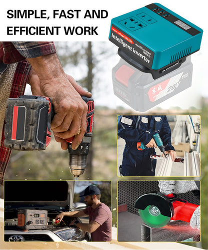 🎅Weihnachtsvorverkauf🧰️Smart Wechselrichter mit Lithium-Batterie