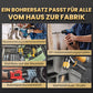 ⚙️🔥2025 Heißer Verkauf - 50% Rabatt🔥Hochfester Exzenterbohrer-Satz mit 4 Schneiden