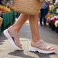 🔥🔥 Atmungsaktive Plateau-Sandalen aus Mesh für Damen