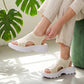 🔥🔥 Atmungsaktive Plateau-Sandalen aus Mesh für Damen