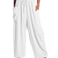 💃 49% Rabatt🔥Freizeithose aus Leinen mit weitem Bein für Damen👖