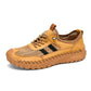 ⏰Limited Time 50% OFF🛒 Herren Slip-On Orthopädische Wanderschuhe aus Leder - Atmungsaktives Mesh, strapazierfähige Gummisohle, leicht & unterstützend