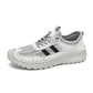 ⏰Limited Time 50% OFF🛒 Herren Slip-On Orthopädische Wanderschuhe aus Leder - Atmungsaktives Mesh, strapazierfähige Gummisohle, leicht & unterstützend