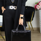 Elegantes 3-teiliges Set aus Longline-Cardigan, Top und Hose