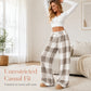 👖 50 % RABATT | Kuschelige Wärme & entspannter Komfort – Winterliche Vintage-Karohose mit geradem Bein