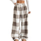 👖 50 % RABATT | Kuschelige Wärme & entspannter Komfort – Winterliche Vintage-Karohose mit geradem Bein