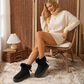 🔥 50% RABATT ❄️ Damen-Winter-Plateaustiefel – mittellang bis zur Wade