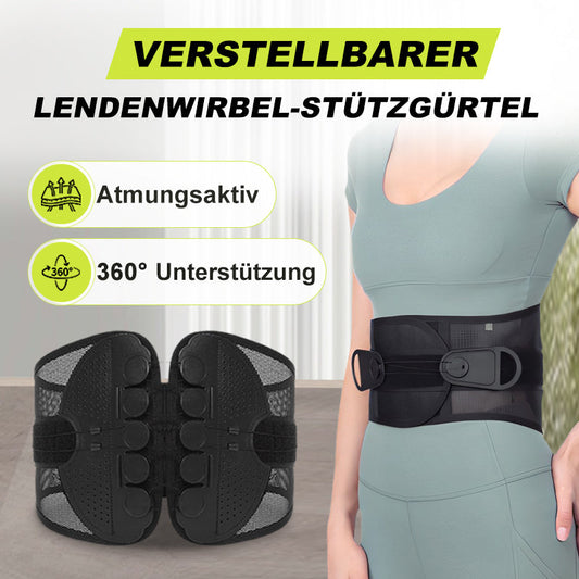 🔥HEISSER VERKAUF 53% RABATT🔥💖Verstellbarer Lendenwirbelstützgürtel Lower Back Brace