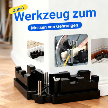 ⏳Begrenzte Zeit 60% Rabatt💥2-in-1 Mess- und Gehrungssägen Werkzeug