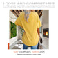 2025 Neues Frauen V-Ausschnitt Lose Passform Kurzarm T-Shirt