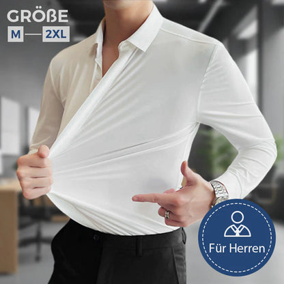 Knitterfreies Button-Down-Hemd für Herren