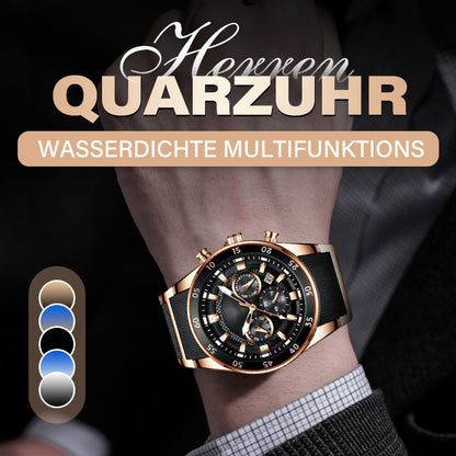 🎁Vatertag Heißer Verkauf-50% Rabatt🔥Wasserdichte Multifunktions-Quarzuhr für Herren⌚