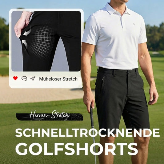 🔥LETZTER TAG DES SALE 50 % RABATT👍 Stretch-Golfshorts für Herren, schnell trocknend, lässig, für die Arbeit