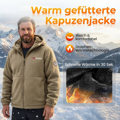 🔥LETZTER TAG DER AKTION – 50% RABATT🔥2026 Verbesserte Unisex-Kapuzenjacke aus Graphene mit Heizfunktion und Isolierung (mit Innentaschen)