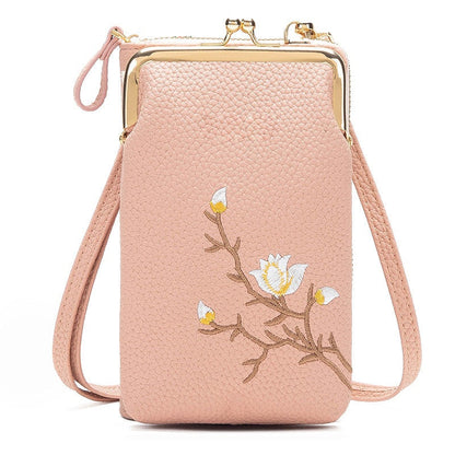 🔥2025 Heißer Verkauf 50% RABATT🔥Damen-Sling-Cross-Body-Geldbörse mit Handyhalterung