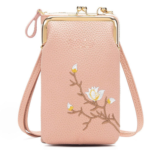 🔥2025 Heißer Verkauf 50% RABATT🔥Damen-Sling-Cross-Body-Geldbörse mit Handyhalterung