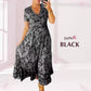 ⏳Begrenzte Zeit 50% Rabatt💥Kuscheliges Blumenkleid Mit V-Ausschnitt🌷
