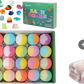 🛁 60 % Rabatt | 🌊 Badebomben mit Ozeanmotiv | 60 g x 12 Stück, schaumiges Badevergnügen & tolle Geschenkidee ✨