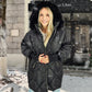 ❄️ Winter Sale:50% Rabatt❄️Damen Midi-Parka mit Strickärmeln✈️Kostenloser Versand✈️