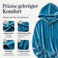 Damen-Sweatshirt aus Samt mit lockerer Passform und Kordelzug