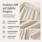 Set aus kurzärmeligem Oberteil und Hose mit weitem Bein für Damen