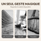 🧹✨ Silikon-Bodenschaber & Fensterabzieher 2 in 1 – Trocken & nass – entfernt Haare & Schmutz rückstandslos – ideal für Fliesen, Glas & Glasduschen 💧🧽