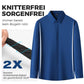 Knitterfreies Button-Down-Hemd für Herren