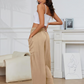 💃 49% Rabatt🔥Freizeithose aus Leinen mit weitem Bein für Damen👖
