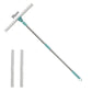 🧹✨ Silikon-Bodenschaber & Fensterabzieher 2 in 1 – Trocken & nass – entfernt Haare & Schmutz rückstandslos – ideal für Fliesen, Glas & Glasduschen 💧🧽