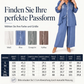 Set aus Pailletten-Bluse und Hose mit weitem Bein für Damen