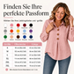 Damen elegantes Oberteil mit Reverskragen und Knopfleiste