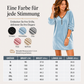 🏆 Verkaufsschlager – jetzt halber Preis!👗Damenkleid mit Reißverschluss, V-Ausschnitt und halben Ärmeln