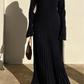 2024 Herbst Neues Midi-Kleid mit Ärmeln aus Strick💕Kostenloser Versand💕