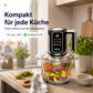 🔪USB-Kabelloser Küchenzerkleinerer für Fleisch, Saucen und mehr – Schnell, hygienisch und einfach! 🍖🥦