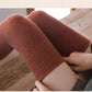 Plüsch verdickte Über-die-Knie-Thermalsocken