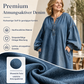 ⌛Zeitlich begrenztes Angebot – Langes Maxi-Jeanskleid mit Lanterna-Ärmeln für Damen