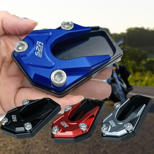 🛵🛡️ Motorrad-Ständerfuß-Verbreiterung – 58% RABATT📦✨ Rostfreier Stahl für maximale Stabilität, blitzschnell montiert. Mehr Sicherheit auf jedem Untergrund.