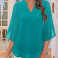 💖LAST DAY SALE 50% OFF💖V-neck chiffon shirt