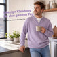🔥Must-Have🔥👕 Strukturierter Waffel-Pullover für Herren