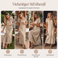 ⌛Zeitlich begrenztes Angebot – Damen Kurzarm V-Ausschnitt Maxikleid