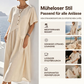 💎 Der Sommerhit 2026 – der Wahnsinn! 👗Maxikleid für Damen mit Knopfleiste und kurzen Ärmeln