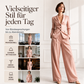 Zweiteiliger Freizeitanzug für Damen aus Blazer und Hose