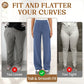 🔥Letzter Tag 50% RABATT🔥2025 NEUE Damen Casual High Waist Stretch Hose