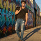 💞 Über 100.000 verkauft! ⭐ Modische zerrissene Skinny-Jeans für Herren