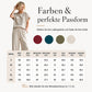 Set aus kurzärmeligem Oberteil und Hose mit weitem Bein für Damen