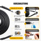 🚿 50% RABATT! ⚡ Reinigungsset für Abwasserkanäle 5800 PSI – Rotierende Düse, Verstärkter Schlauch & Effektive Rohrreinigung 🛠️ Kostenloser Versand