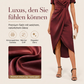 👗Asymmetrisches Wickelkleid für Damen mit kurzen Ärmeln und V-Ausschnitt